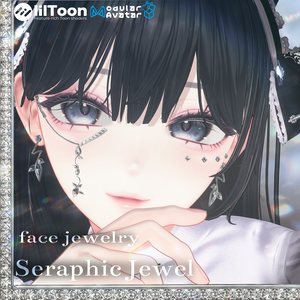 【SALE!!】フェイスアクセサリー[ Seraphic Jewel ] Facejewelry 