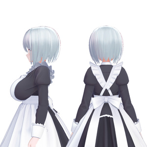シンプルショートヘア 【VRChat向け髪型】 缩略图 2