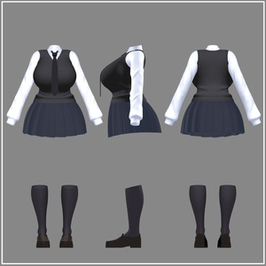 【ミルティナ用】School uniform 缩略图 3