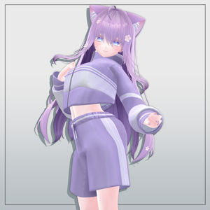 【3アバター対応】Double Line Jersey Set 缩略图 4