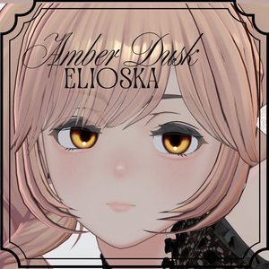 【Amber Dusk】【エリオスカ専用】VRC用アイテクスチャ