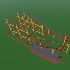 Wild Mouse Coaster