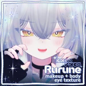 【ルルネ(Rurune)専用】 Natural makeup & Body 【12color】 + Eye texture 【20color】