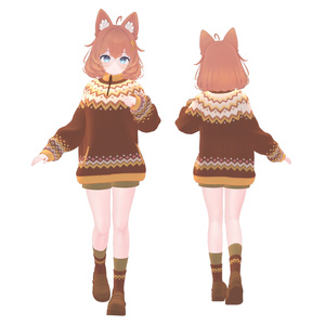 オリジナル3Dモデル「Meriby」「メリビー」VRC用 缩略图 3