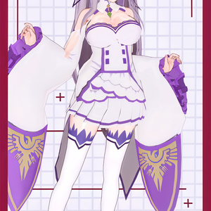 Emilia Re:Zero KK Card