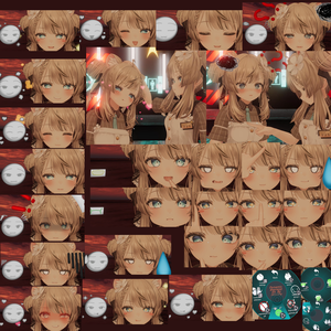 【マヌカ(Manuka) 用】Manuka dynamic expression Ver.1.04/VRC Contact /マヌカの動的表情/Dynamic expression system