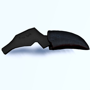竜刃　T-rex_teeth_knife (ティラノサウルスの歯で作ったナイフ) 缩略图 2