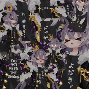 メルヴィちゃんシャツ文字テクスチャ 缩略图 3
