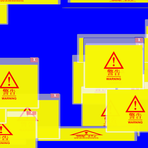 【APNG+MP4】警告窓展開【ループ+透過有】