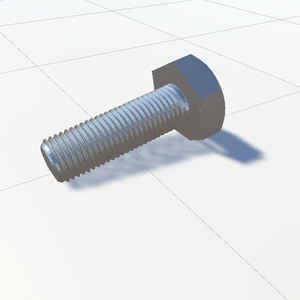 【3Dモデル】ボルト(ねじ)
