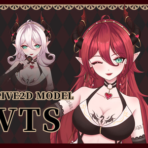 【booth販売終了 仅展示】sold out 龙族大姐姐（VTS）
