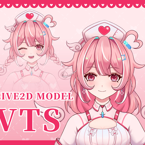 【live2dモデル】VTS，粉色治愈系