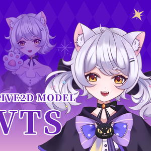 【live2d モデル】猫咪·魔女