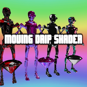 Moving Drip - VRChat Shader