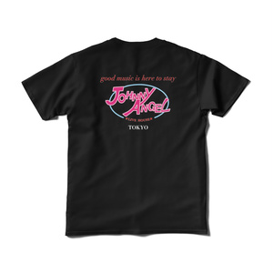 Live House Johnny Angel Tokyo T-shirt TipeA　BLACK（ライブハウス　ジョニーエンジェル東京Tシャツ　タイプAブラック）