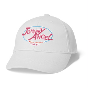 Live House Johnny Angel Tokyo CAP TipeA　WHITE（ライブハウス　ジョニーエンジェル東京キャップ帽子　タイプAホワイト白）