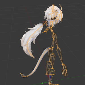 3D/MMD - Hair + Ears + Tail 