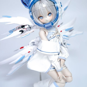 1/6 オビツ21-01 カスタムヘッド＋カスタムボディ＋服一式 フル
