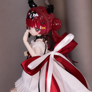 1/4ドールヘッド imomodoll MIKO カスタムヘッド セミホワイト肌＋
