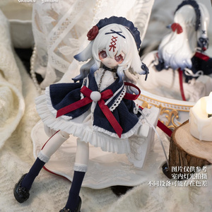 1/4ドールヘッド imomodoll MIKO カスタムヘッド セミホワイト肌＋