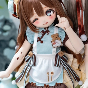 1/4ドールヘッド imomodoll RUBY-A カスタムヘッド セミホワイト肌＋