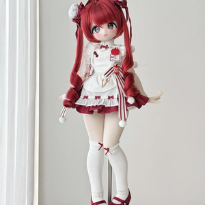 1/4ドールヘッド imomodoll RUBY-A カスタムヘッド セミホワイト肌＋