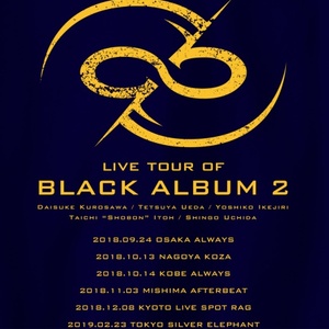 ※受付終了【限定受注生産】BLACK ALBUM 2 ライブツアーパーカー