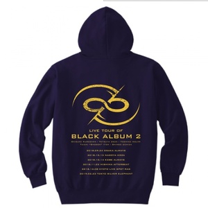 ※受付終了【限定受注生産】BLACK ALBUM 2 ライブツアーパーカー