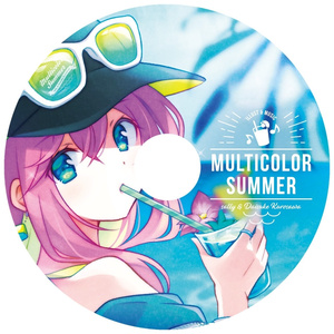 【イラスト本+CD+アクリルキーホルダーセット】Multicolor Summer - sally & 黒沢ダイスケ