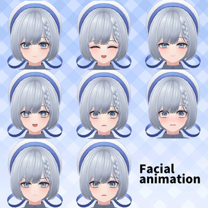 VRChat想定3Dキャラクター　「ハルカナ」 缩略图 2