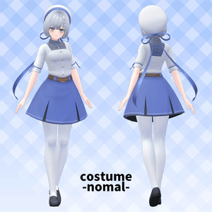 VRChat想定3Dキャラクター　「ハルカナ」 缩略图 3