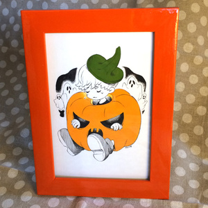 【原画】ハロウィンカードC