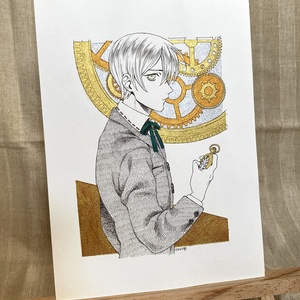 【原画販売】時計
