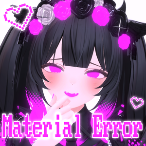 【一部無料】⚠ Material Error Eye Texture ⚠【VRChat】