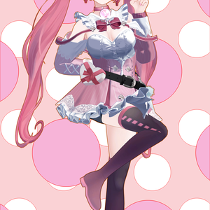 VRChatレタッチ時にPOPに見える背景画像(PNG)