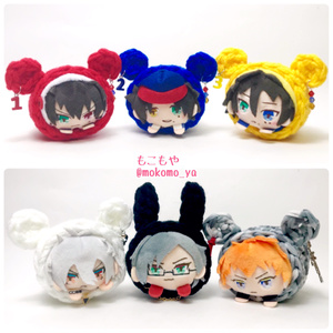 すとぷり 莉犬 赤 犬 ロゼット 痛ロゼット 痛バ 量産型