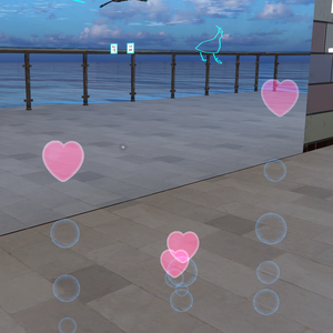 VRChat Particle ハート