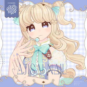 【MDollNail対応】Ajisai Nail【複数アバター対応】