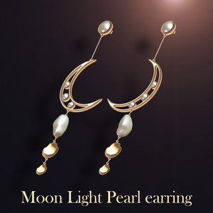 Moon Light Pearl Earring 缩略图 2