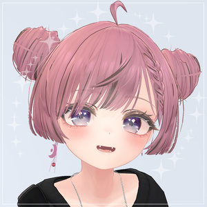 【VRChat想定】MoonStar Earrings 缩略图 5