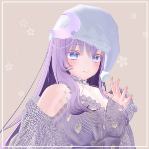 【VRChat想定】Moon Night Cap 缩略图 7
