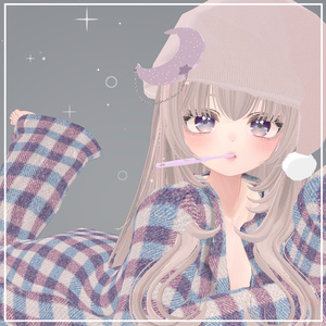 【VRChat想定】Moon Night Cap 缩略图 8