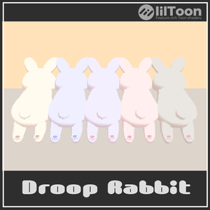 【VRChat想定】Droop Rabbit