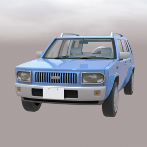 90's SUV 3Dモデル