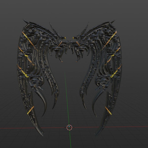 Tribal Angel Wings