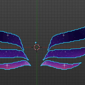 Galaxy Fairy Wings