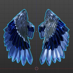 Diamond Metallic Wings