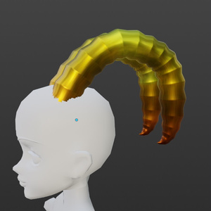 Golden Demon Horns