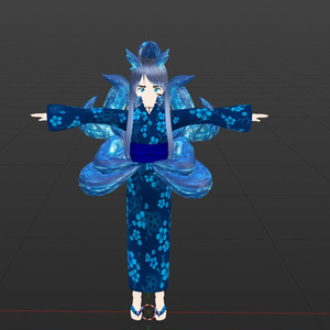 Oceanic Kyuubi Vroid