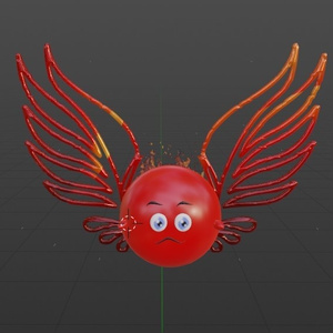 A Tomato Flames Flaps Vroid
